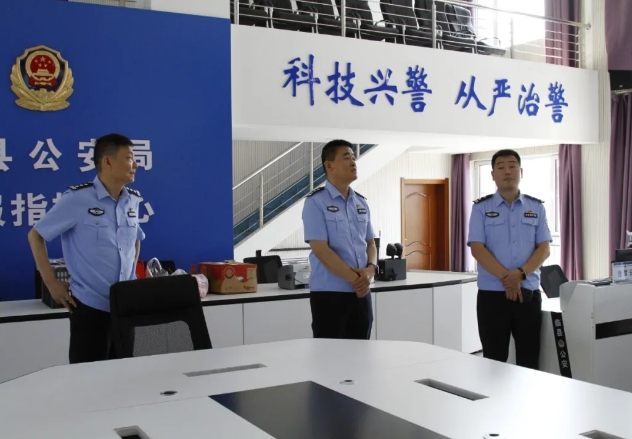 吕梁临县：郭泽鹏同志中秋节看望慰问坚守一线的干部职工和公安武警官兵