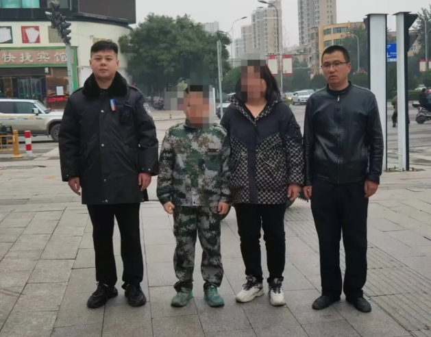 吕梁汾阳交警暖心助力，寻回离家少年