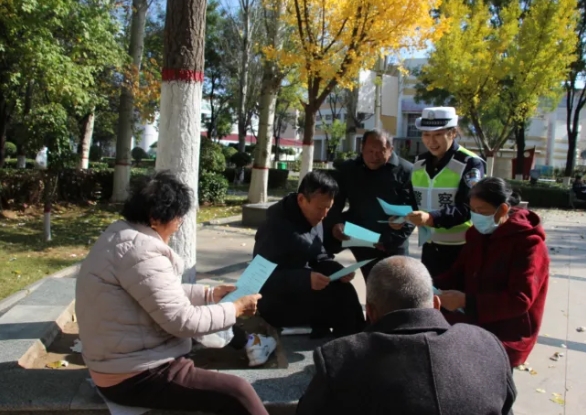 长治武乡：公安交警进公园，交通安全“零距离”