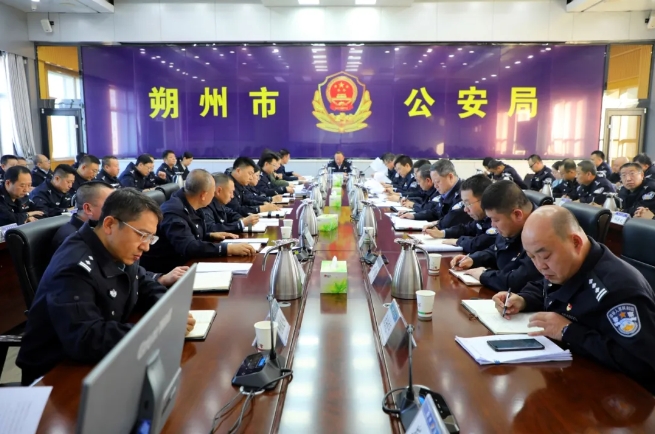 朔州市委列席旁听工作组旁听指导市公安局党委理论学习中心组专题学习