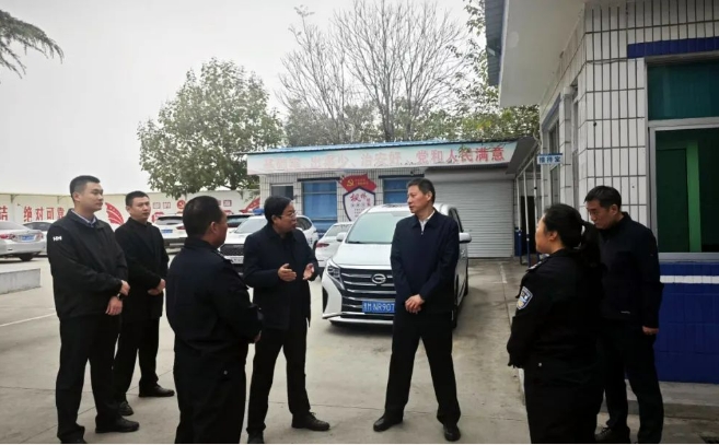 运城市副市长、市公安局党委书记、局长刘春安深入夏县调研指导派出所工作