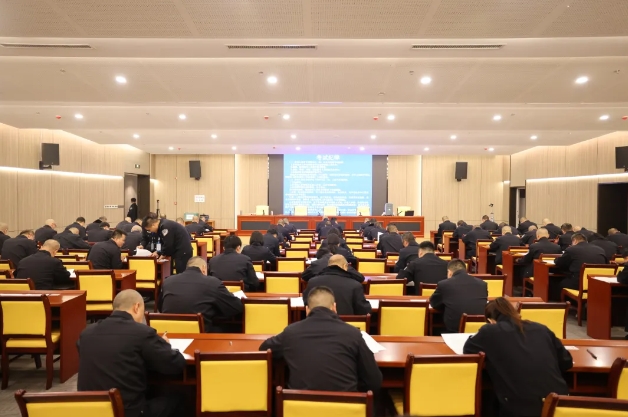 以考促学提素养！吕梁孝义市公安局组织开展全警执法素养提升考试