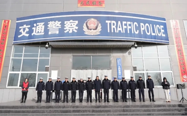 全市首家！“新时代文明实践点”在朔州市公安局交警支队车管所挂牌！
