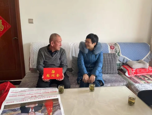 寒冬送暖，情系桑榆 —— 长治沁县人民检察院下乡慰问老干部