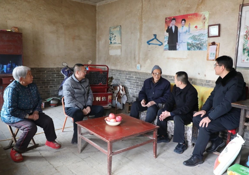 临汾曲沃县检察院：新春送祝福  慰问暖人心