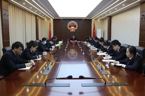 长治平顺县人民检察院召开业务数据分析研判会