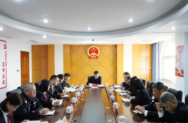 【聚焦“两会”看法院】临汾洪洞法院：党旗飘扬风帆劲  法徽闪耀护公正