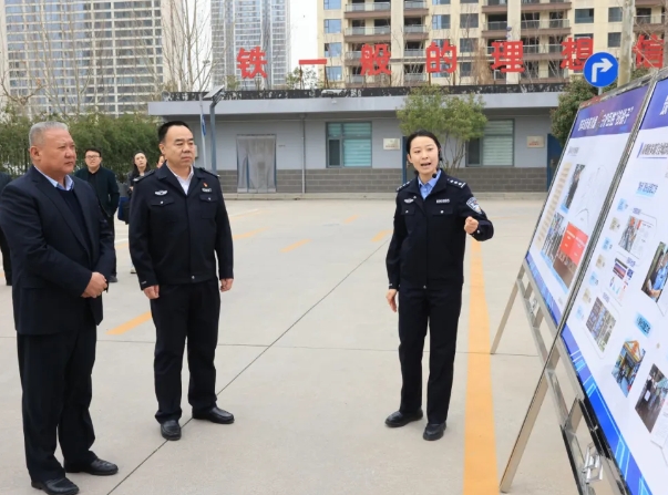 运城盐湖：杨建帮调研指导盐湖公安工作