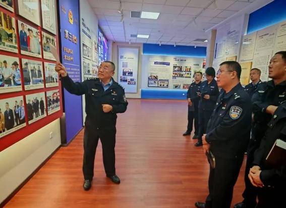 追寻红色记忆  感悟初心使命——吕梁文水县公安局机关第一支部开展主题党日活动