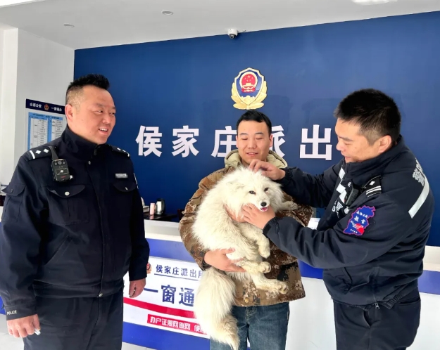 长治潞城区侯家庄派出所喜提“高颜值萌宠”？结局太暖了！