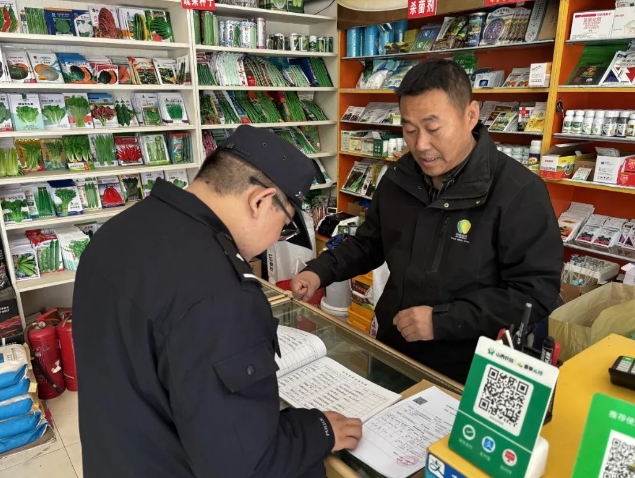 长治公安：严把农资“安全关” 护航春耕保生产