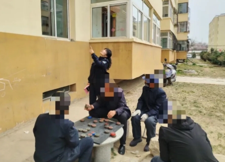 大风天拉响安全警报  太原娄烦公安宣传筑牢防护网