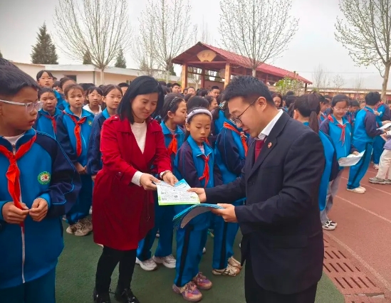 春风化雨润心田，法治暖阳进校园——吕梁文水县人民检察院开展法治进校园活动