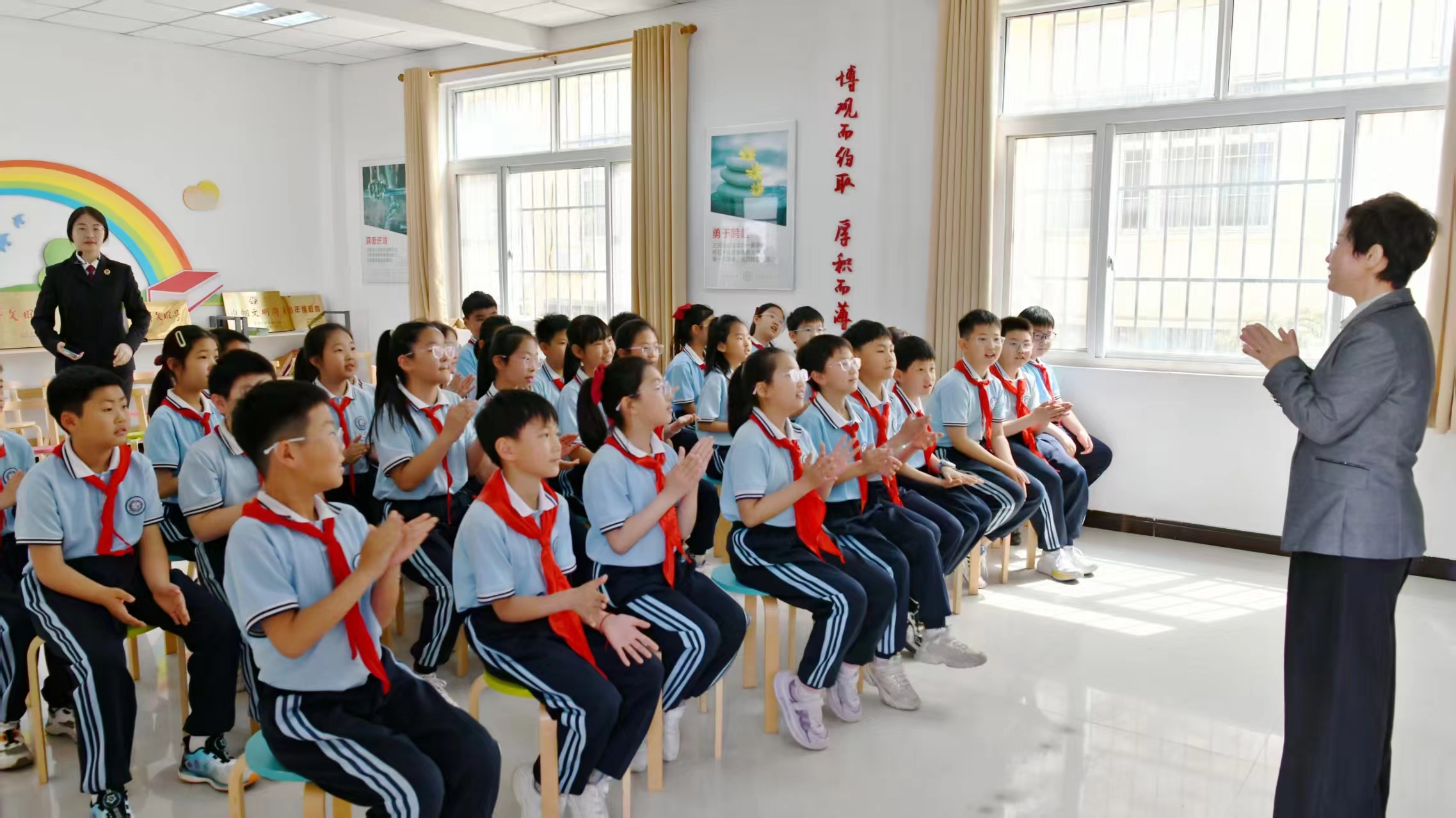 濮阳市华龙区检教携手沉浸式普法开启未成年人法治新旅程