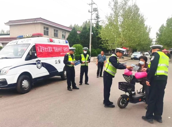 临汾尧都区警民共治“银发守护圈” 筑牢交通安全防护网