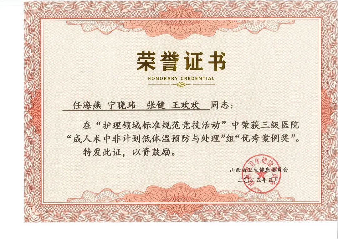 【喜报】临汾市中心医院在全省护理领域标准规范竞技活动中荣获佳