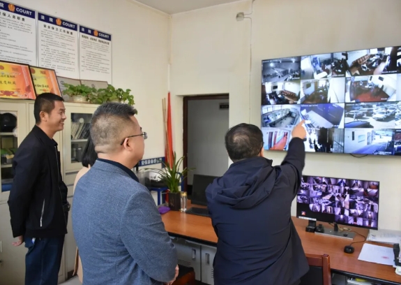 忻州市忻府区法院开展“五一”节前安保维稳专项检查