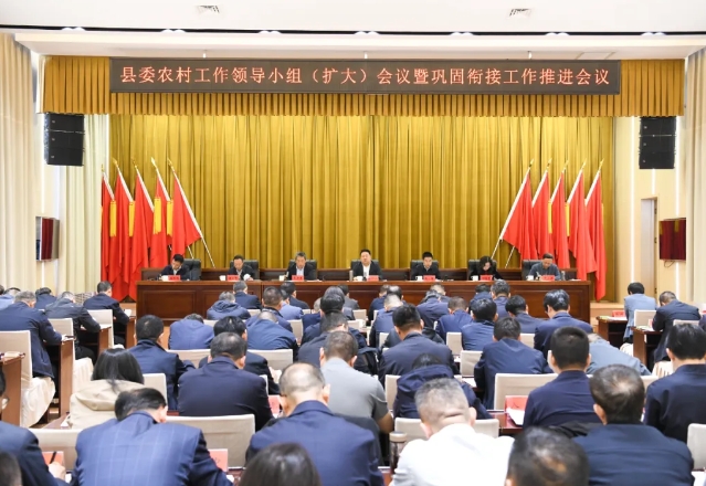 吕梁临县县委农村工作领导小组（扩大）会议暨巩固衔接工作推进会