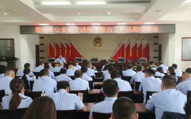 临汾霍州市公安局全警出击  筑牢交通秩序整治防线  畅通城市“动脉”