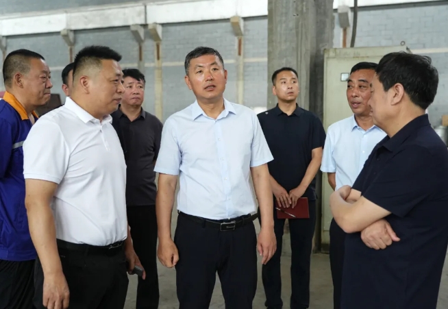 运城河津市委书记孟维君调研铝精深加工企业