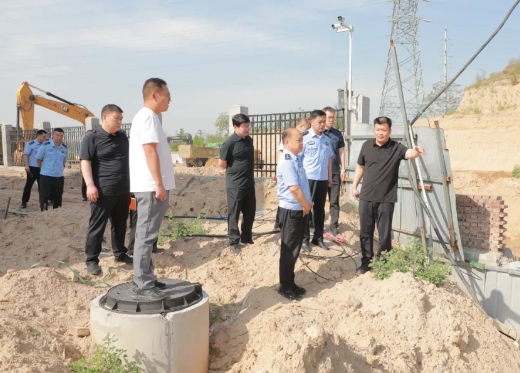 运城河津：李回安深入市经济开发区全力护航重点民生工程建设