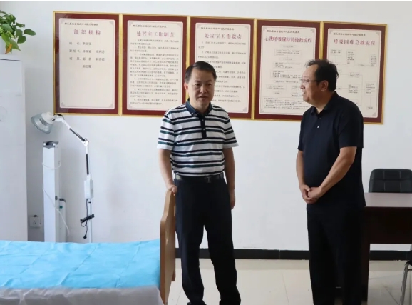 忻州静乐县县委书记宣文晓调研养老服务工作