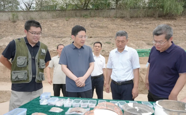 运城市委书记储祥好到河津调研