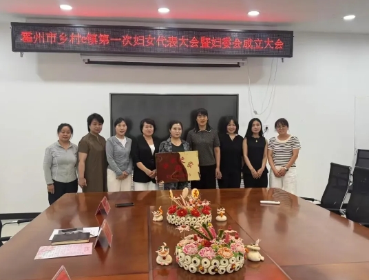 临汾霍州市一乡村e镇成立妇联组织