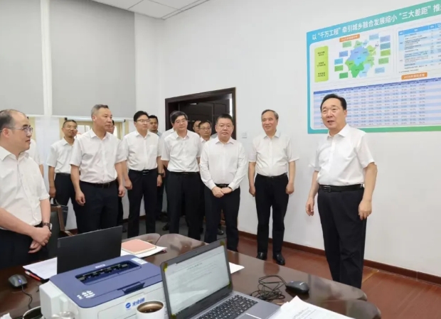 王浩在浙江省农业农村厅、省交通运输厅调研调度