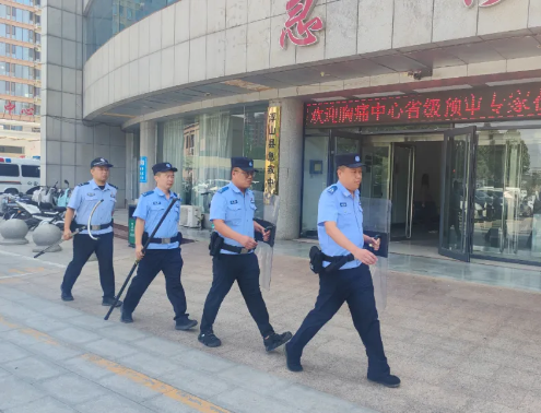 临汾浮山公安：强化巡逻防控  打造平安医院