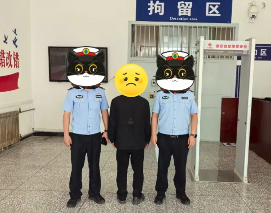 “黑”手莫伸！长治沁源男子“顺手牵羊”盗窃被抓！