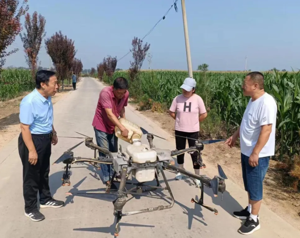 临汾翼城县玉米重大病虫疫情防控飞防作业开始啦