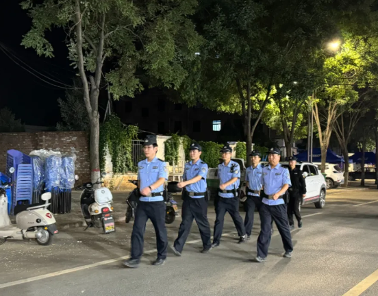 山西左权县公安局开展夏季巡防第二次集中行动