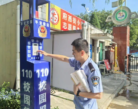 吕梁孝义公安：“警”力全开  持续护航开学季