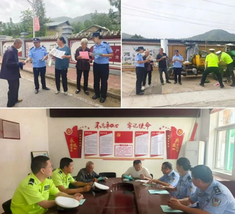 临汾大宁县公安局开展安全生产与道路交通安全两个专项行动