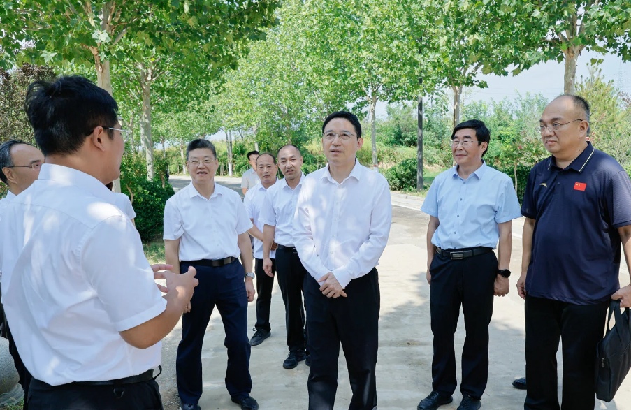 运城市委书记储祥好到平陆调研