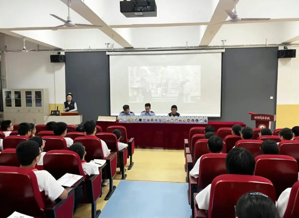 临汾洪洞县公安局深入学校开展禁毒宣传