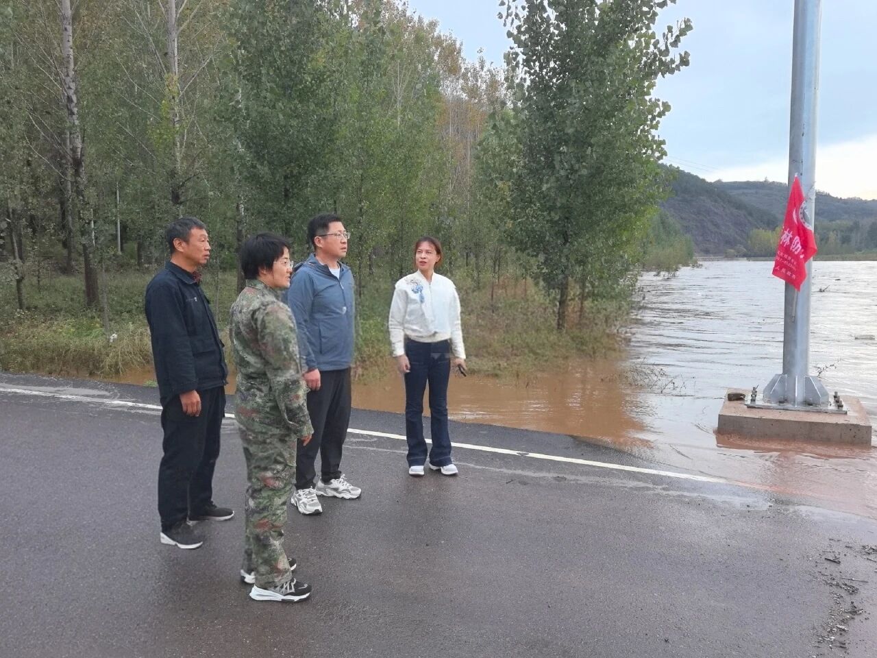 临汾安泽县人民检察院：筑牢防汛屏障  护航秋收生产