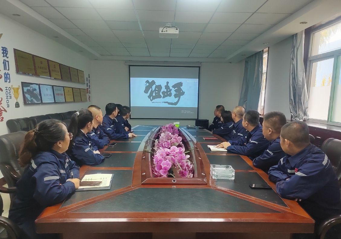 影映初心，党建领航——太原市政集团沥青拌和厂党支部组织观看红色电影《狙击手》