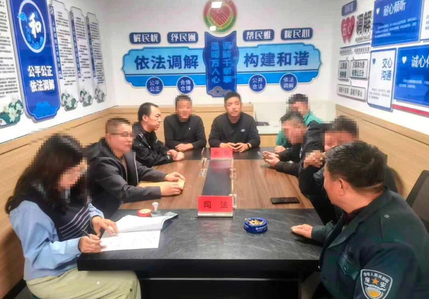 吕梁中阳：社区民警9小时化解供暖纠纷