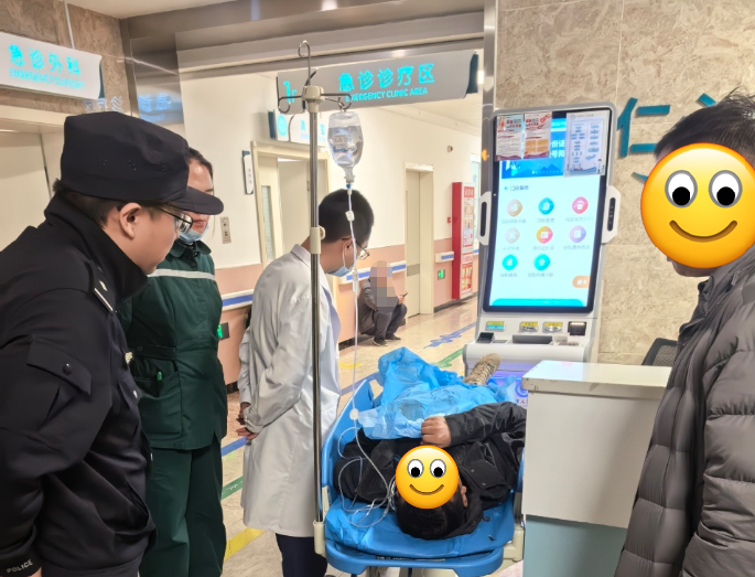 太原市公安局尖草坪分局柴村派出所成功救援一名坠崖群众