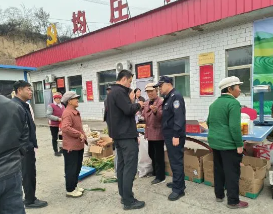 吕梁交口：护航秋收助振兴  宣传防范护民生 