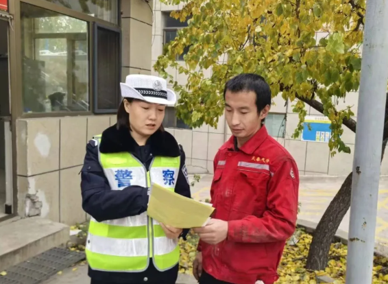 吕梁交城公安：把好源头“方向盘”，筑牢燃气企业交通“安全绳”