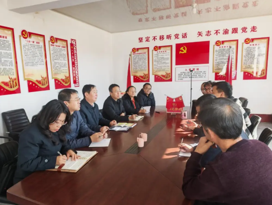 忻州繁峙县人民检察院深入西联仲村开展乡村振兴调研暨党的二十届四中全会精神宣讲活动