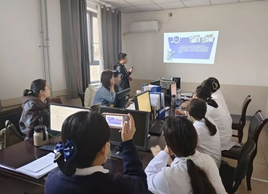 临汾市中心医院胸部肿瘤一科承办市卫健委肿瘤放射治疗质控部巡讲市中医医院站活动