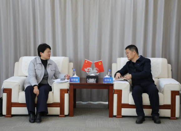 太原尖草坪区：刘锦春一行赴山西建投集团共商深化合作 协力推动高质量发展