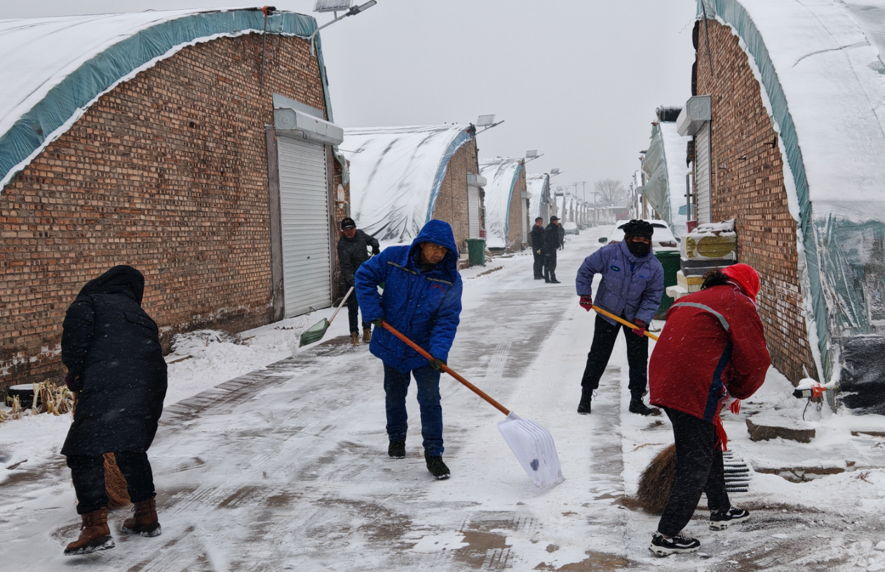 太原晋源区科技御寒为“菜篮子”撑起“保温伞”