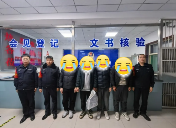 吕梁孝义警方雷霆出击抓获四名张贴“涉黄”小广告违法人员