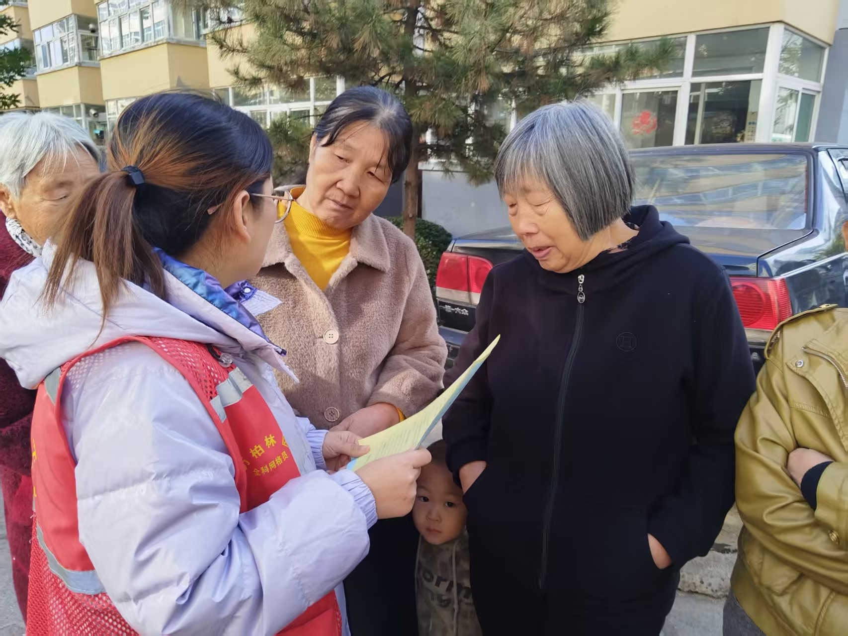 网格入户传反诈  贴心守护百姓安——太原万柏林区九一社区深化网格员反诈宣传行动