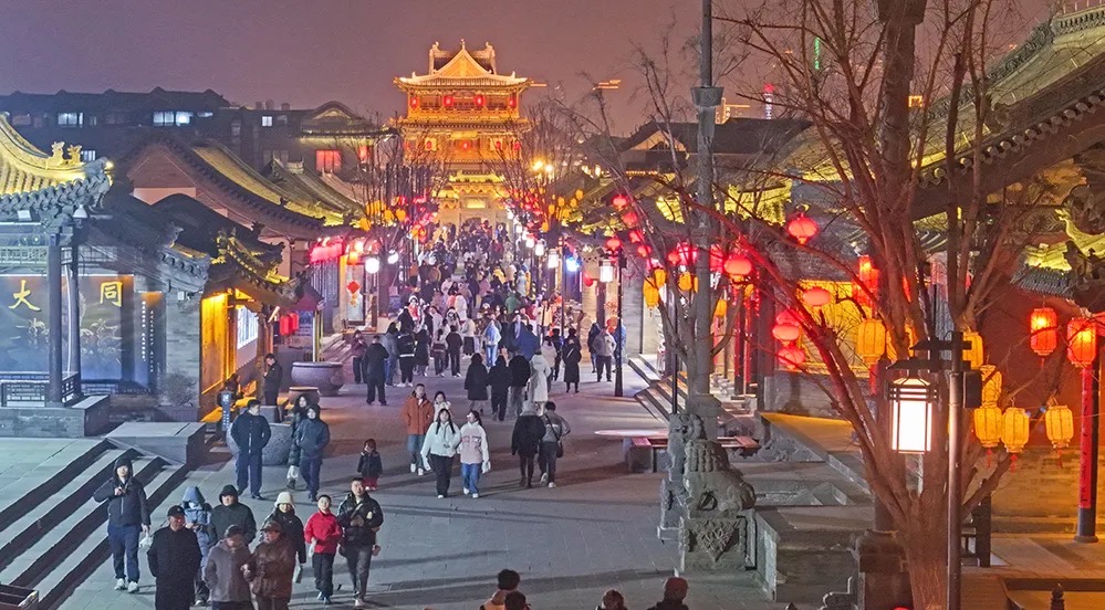 马年新春客盈门  古都大同醉四海